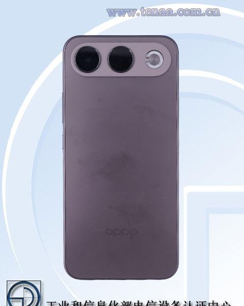 OPPO 也出横向跑道 DECO 的新机了，型号 PYE110，6.57 英寸中