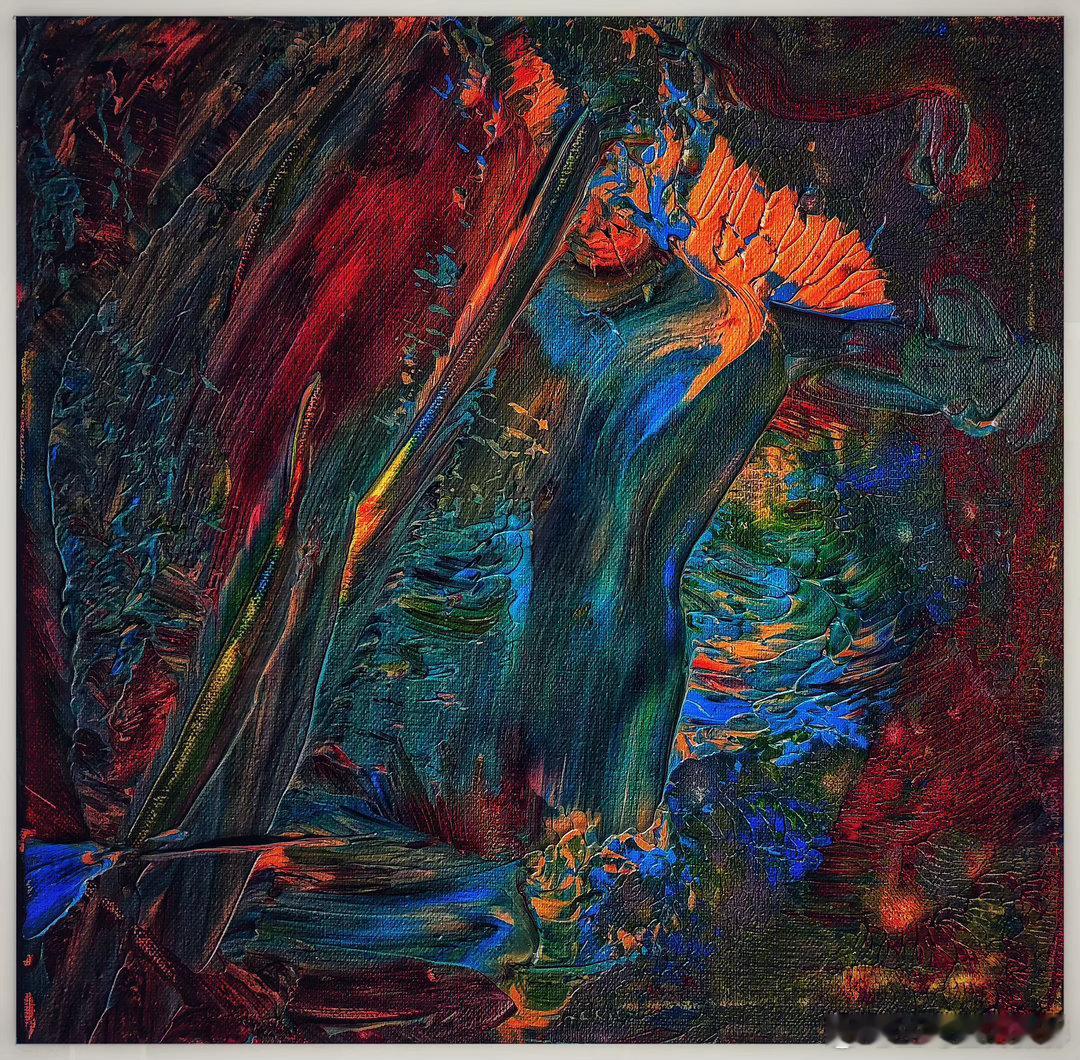 摄影人  王鹭佳：2021油画作品。油画王鹭佳