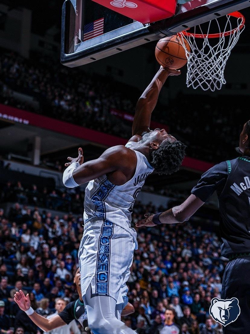 3J今天化身篮板痴汉，抢了12个篮板！灰熊vs森林狼灰熊客胜森林狼 灰熊战绩追平