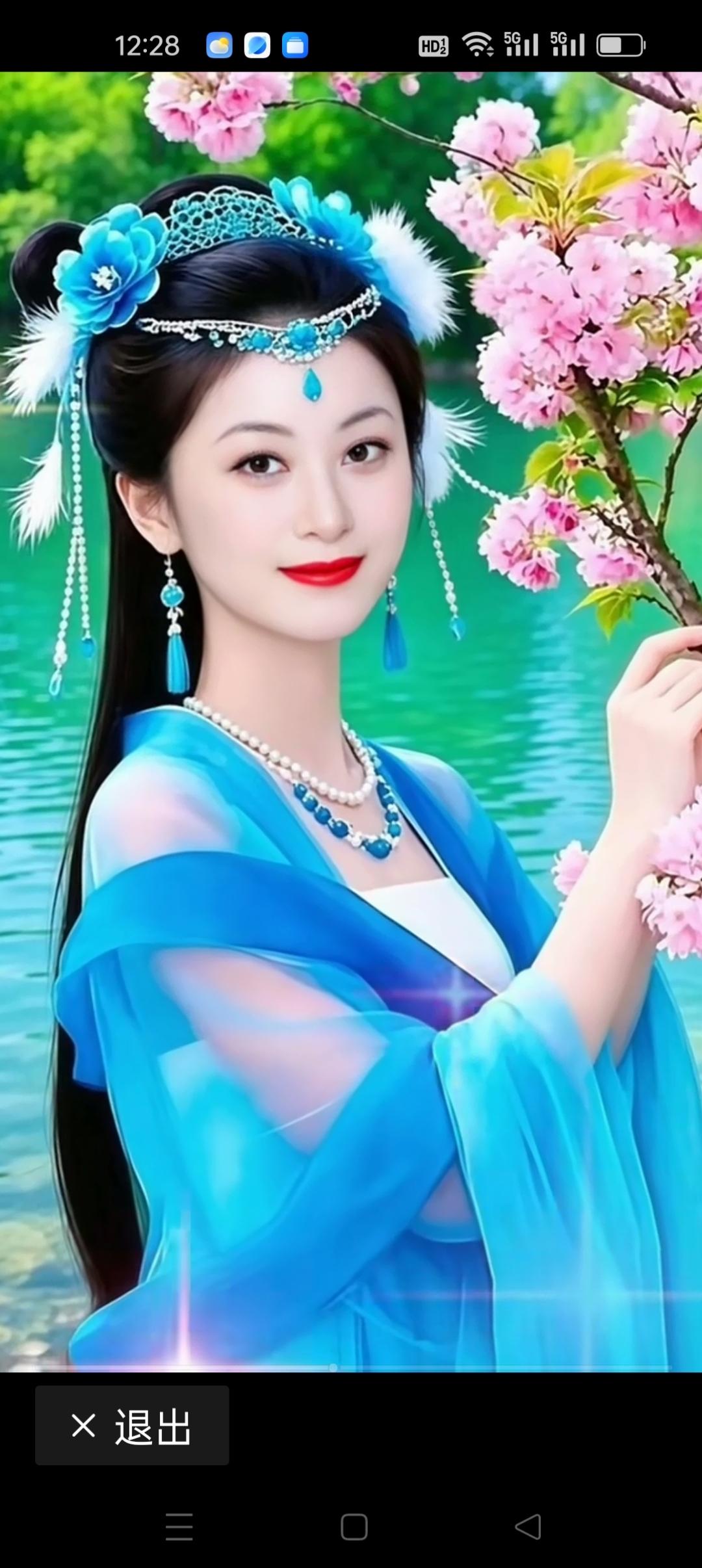 女子身穿汉服太惊艳一直很喜欢汉服，尤其是漂亮的女子穿上，更是仙气飘飘的，非常养眼