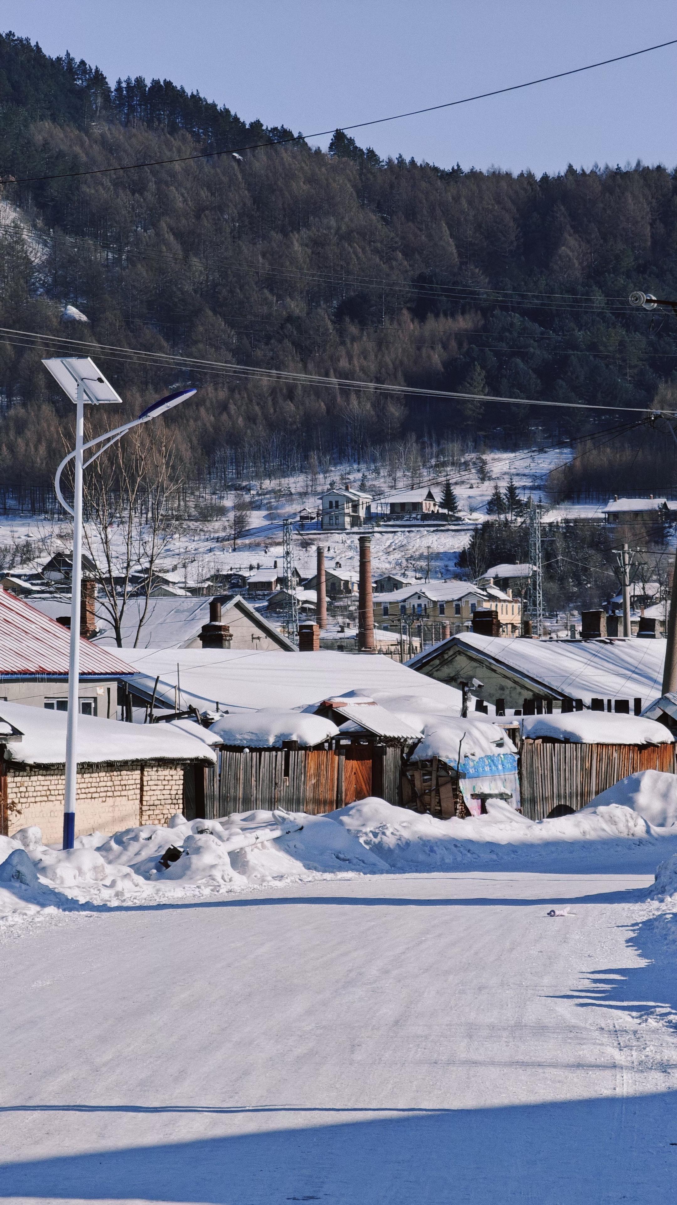 ❄️横河道子冬日隐藏机位大公开📸。👉必藏神仙机位大盘点  老木屋烟...