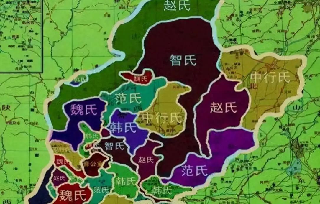 “晋国六卿”是怎么来的呢？

这个问题其实就是原始版本的“合久必分、分久必合”的