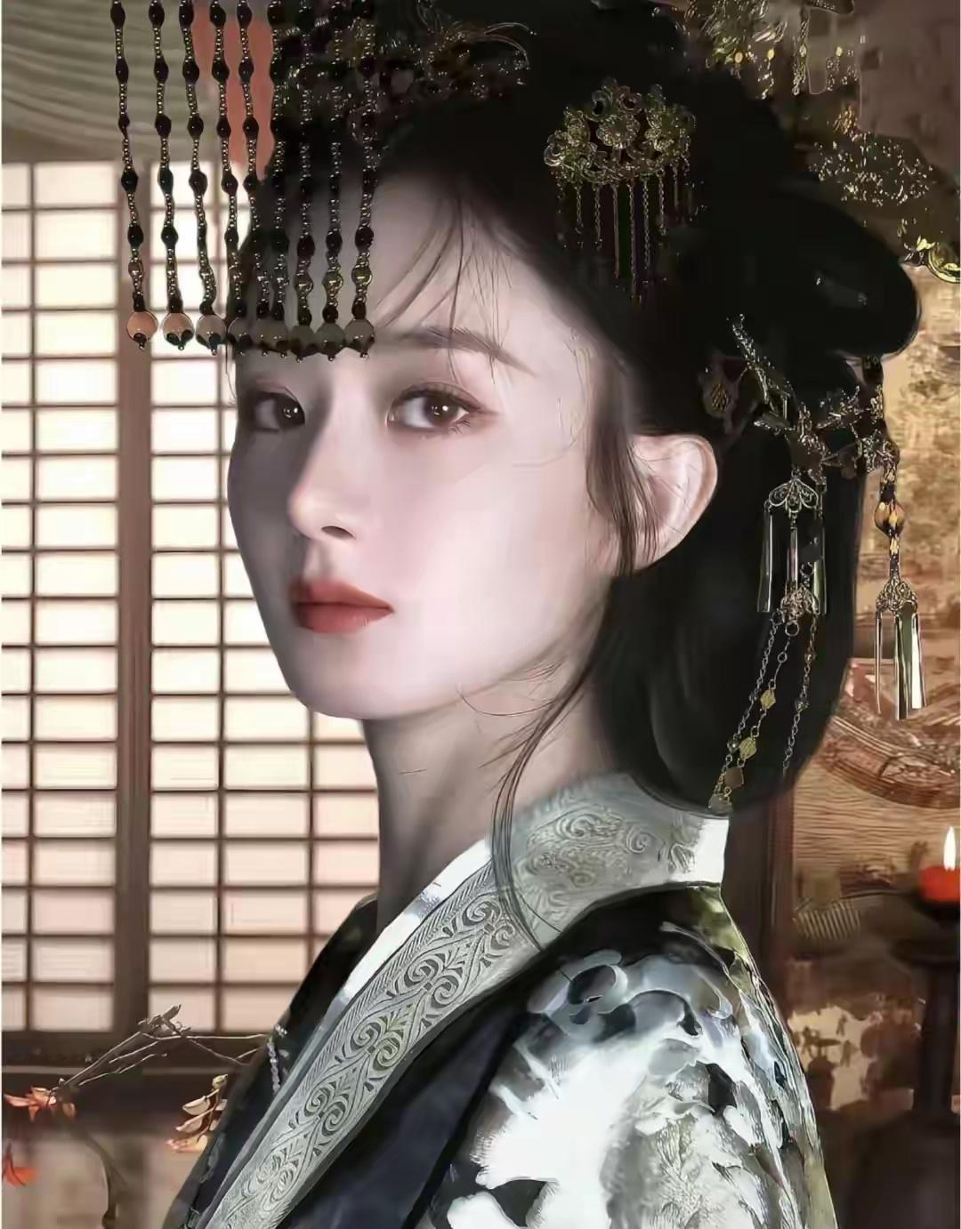 这种坚韧的大女主形象也太适合她了吧 赵丽颖 贵女 古装造型 
