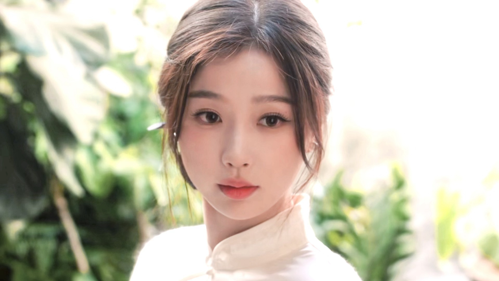 新中式的小林老师好美