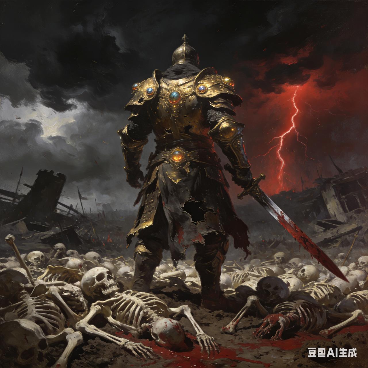 一将功成万骨枯，所以功劳是将的还是兵的还是枯骨的！！！