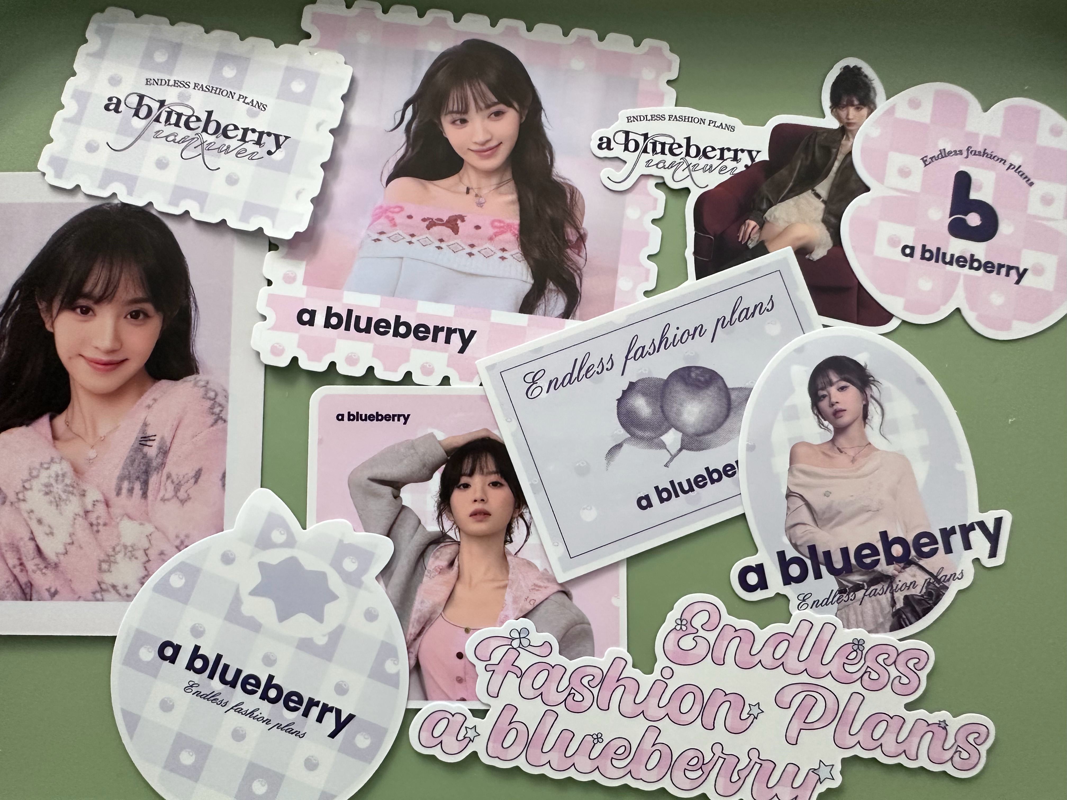 一整个被美疯好吗田曦薇ablueberry品牌代言人 ​​​