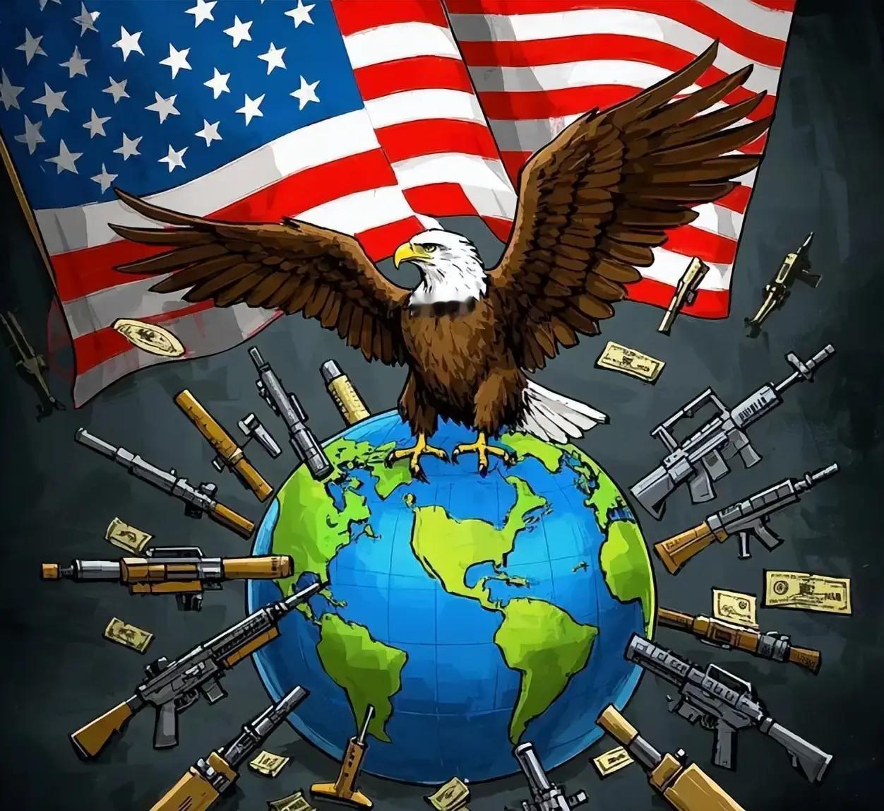 美国霸权一旦倒塌，有三类国家必然走向毁灭！排名第一的那个，其实早注定了结局。
