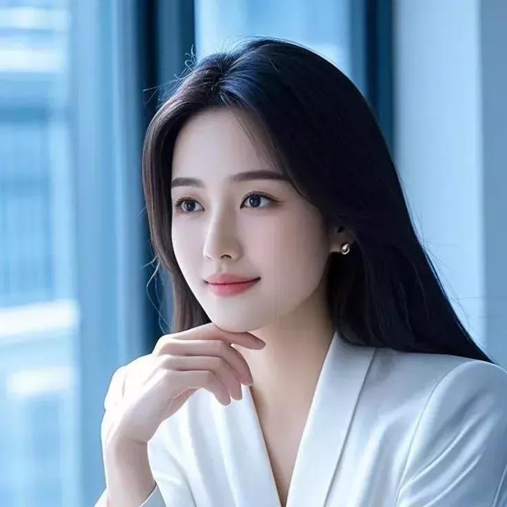 优雅知性的白领女性，散发着自信的魅力。职场气质女人 职场女性 精致职场女性 干练