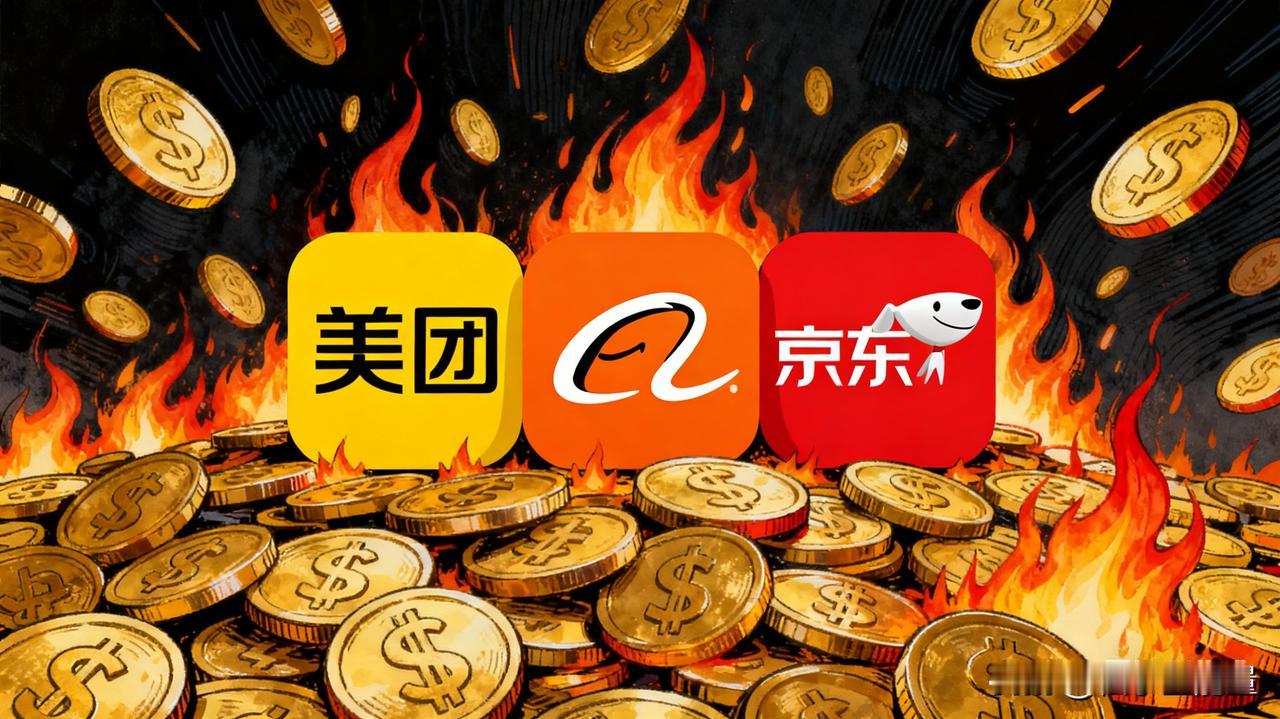 外卖大战6个月烧近800亿：补贴退潮后拼效率
 
半年间，美团、阿里、京东为争夺