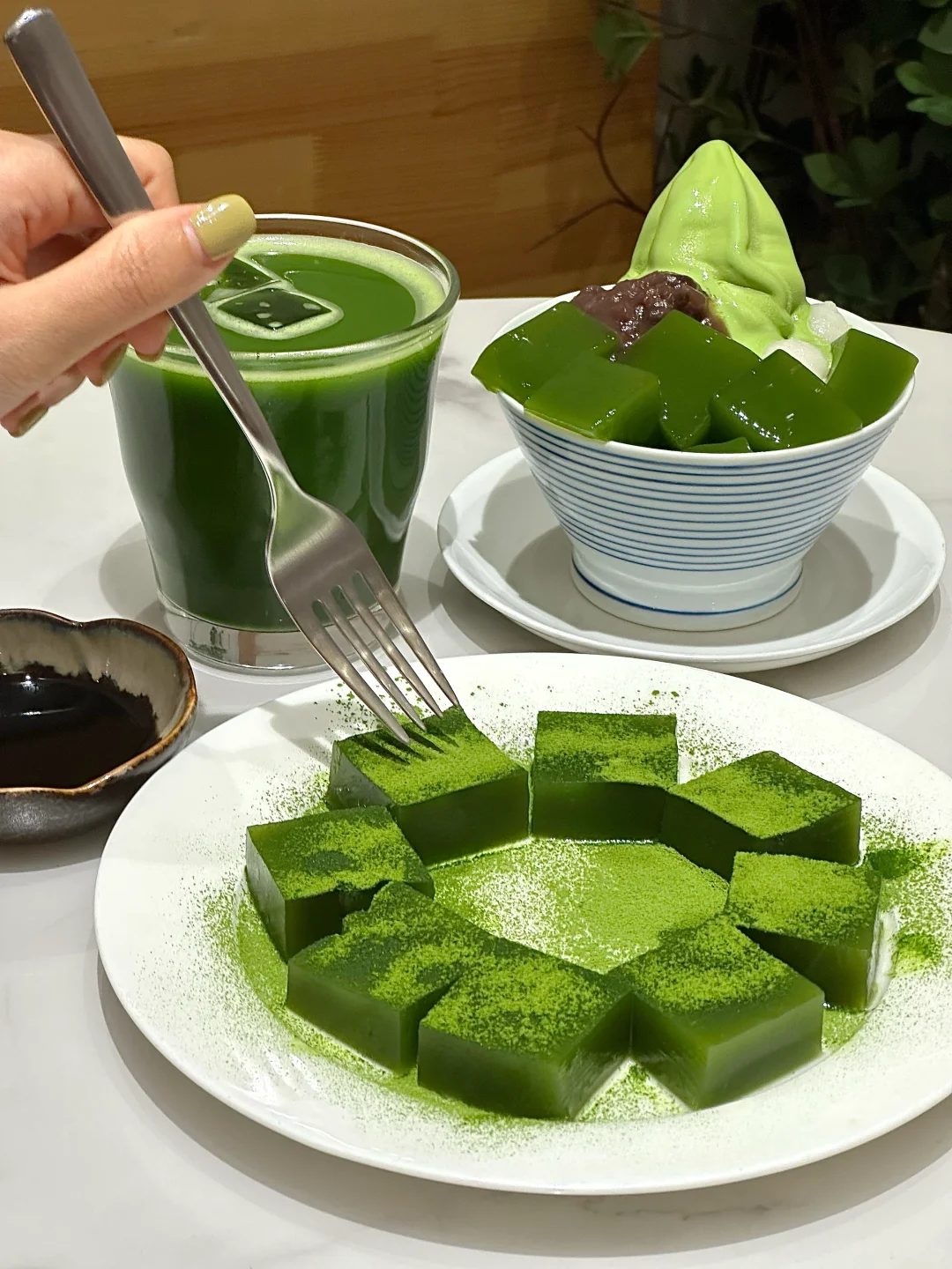 全广州只有一家！！！！抹茶好浓郁啊。。。。