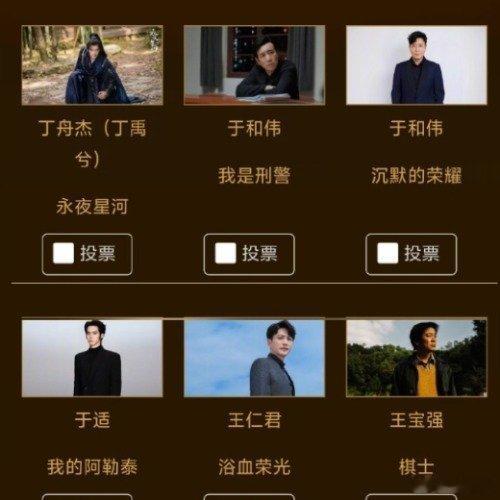 第33届中国电视金鹰奖最佳男主角参评名单已正式公布，标志着本届奖项评选进入关键的