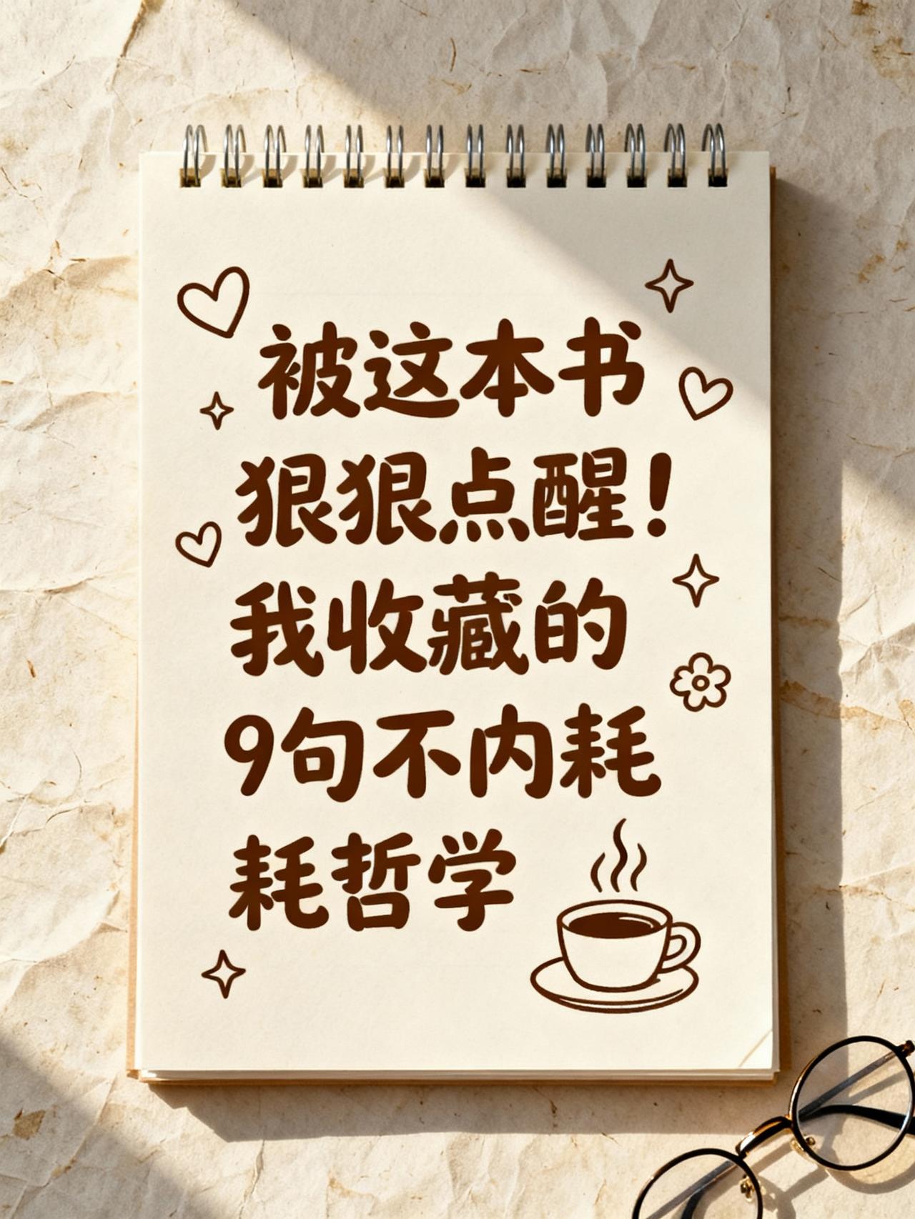 被这本书狠狠点醒！我收藏的9句不内耗哲学
最近在读《我的外婆，从不内耗》，划线划
