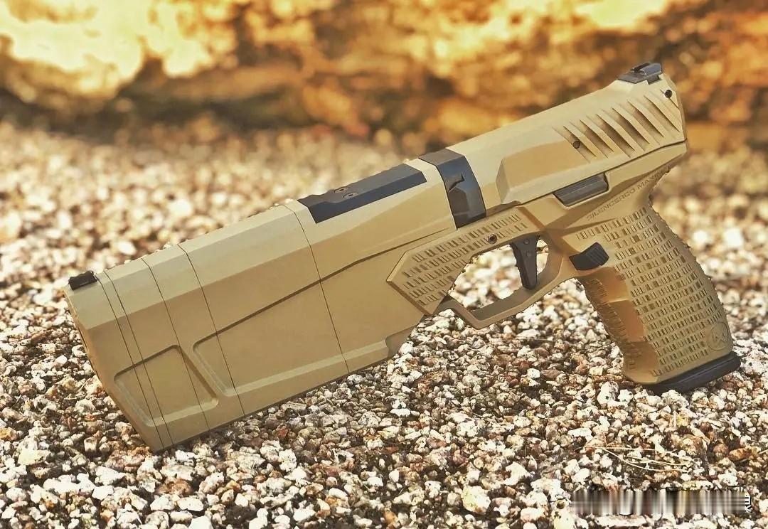 科技感十足，“天生安静”的9mm手枪
Maxim 9 全自动消音手枪
