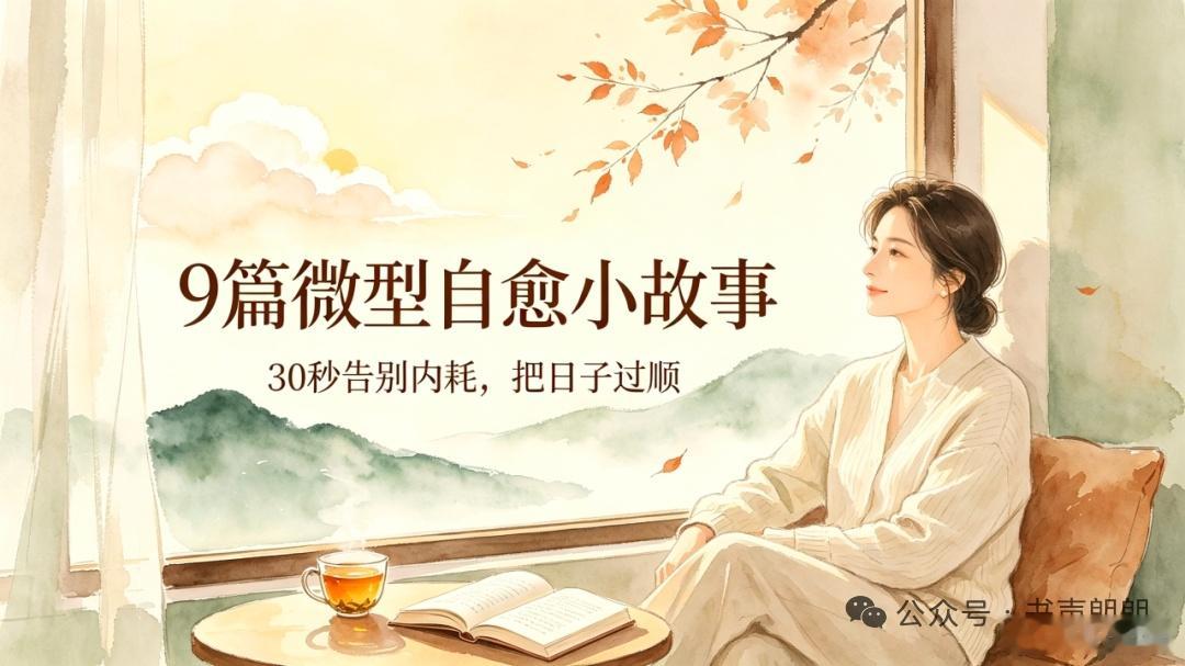 9篇微型自愈小故事，30 秒告别内耗，把日子过顺 原创 书声朗朗 成年人的疲惫，