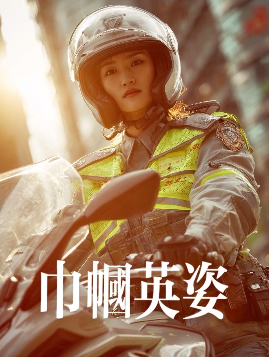 骑上我心爱的小摩托。身姿矫健利落，眉眼英气流转，敏锐如鹰离弦之箭，蓝色...