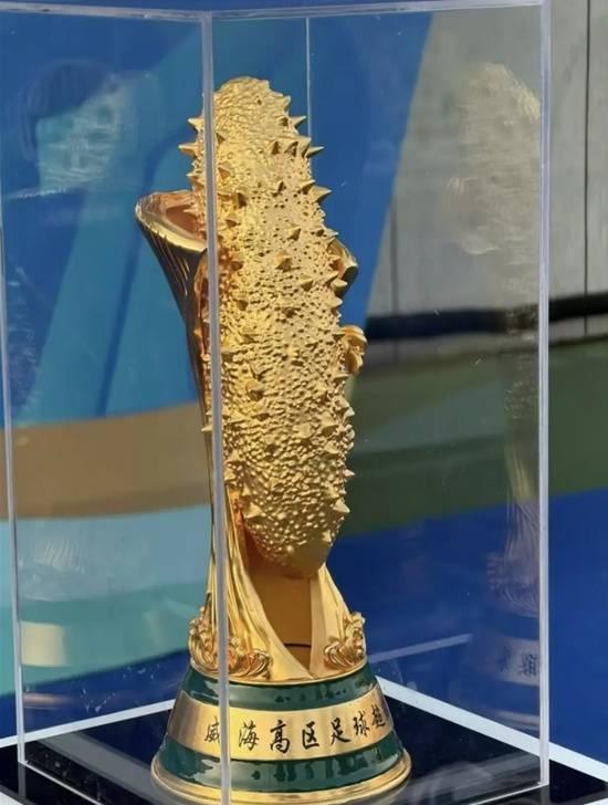 这个奖杯设计者太懂足球了