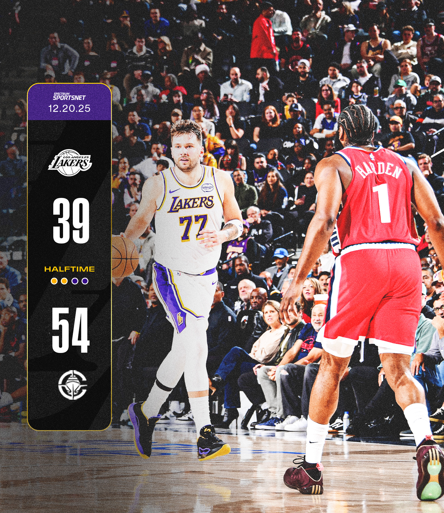 半场三分湖人19中2快船21中8湖人詹东三分10中2，其他人9中0。洛城德比NB