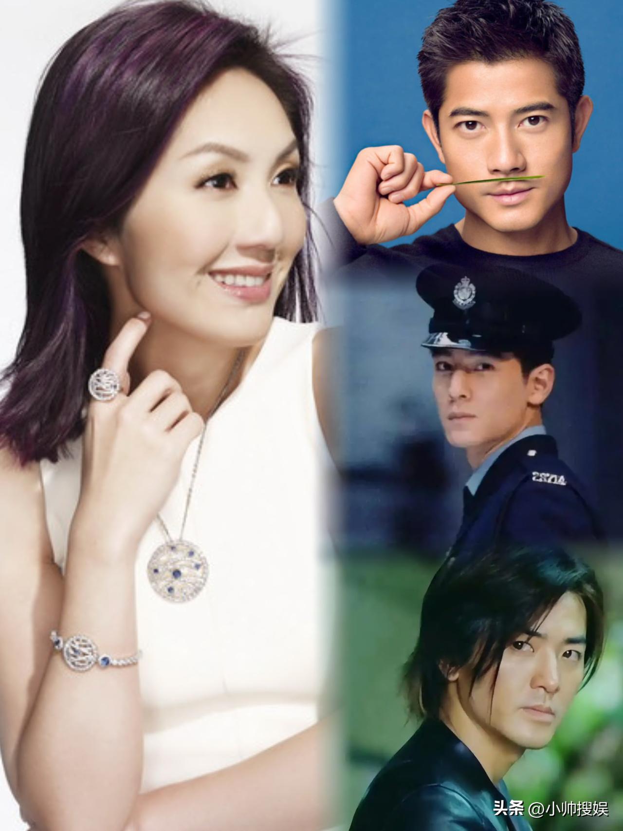 杨千嬅与阿雅玩“明星谁更帅二选一”的游戏，场面甚是欢乐。

阿雅：梁朝伟与古天乐