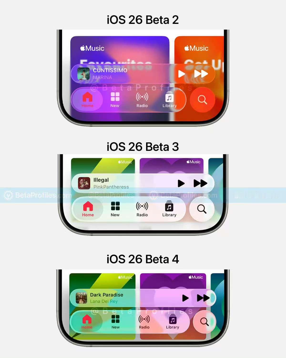 iOS 26 Beta 4，那熟悉的“液态玻璃”又回来了，各位更新了吗[流鼻血]