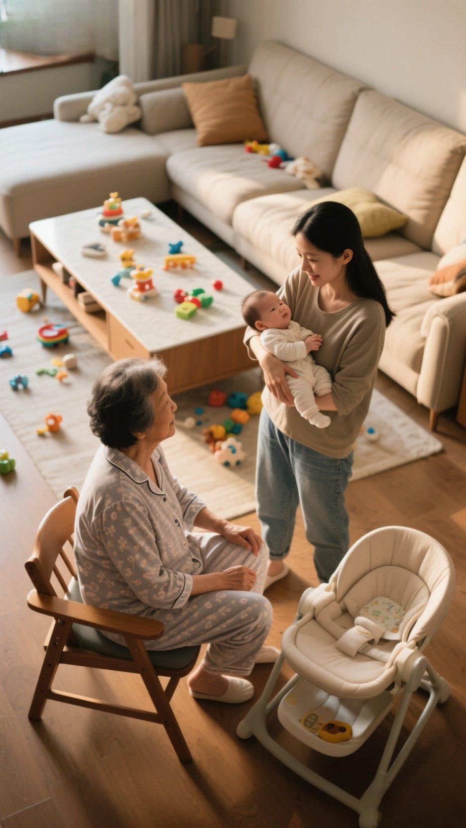 你认为婆婆应该给儿媳照顾孩子吗?婆婆没义务帮儿媳带娃？可无数家庭全靠老人撑过育儿