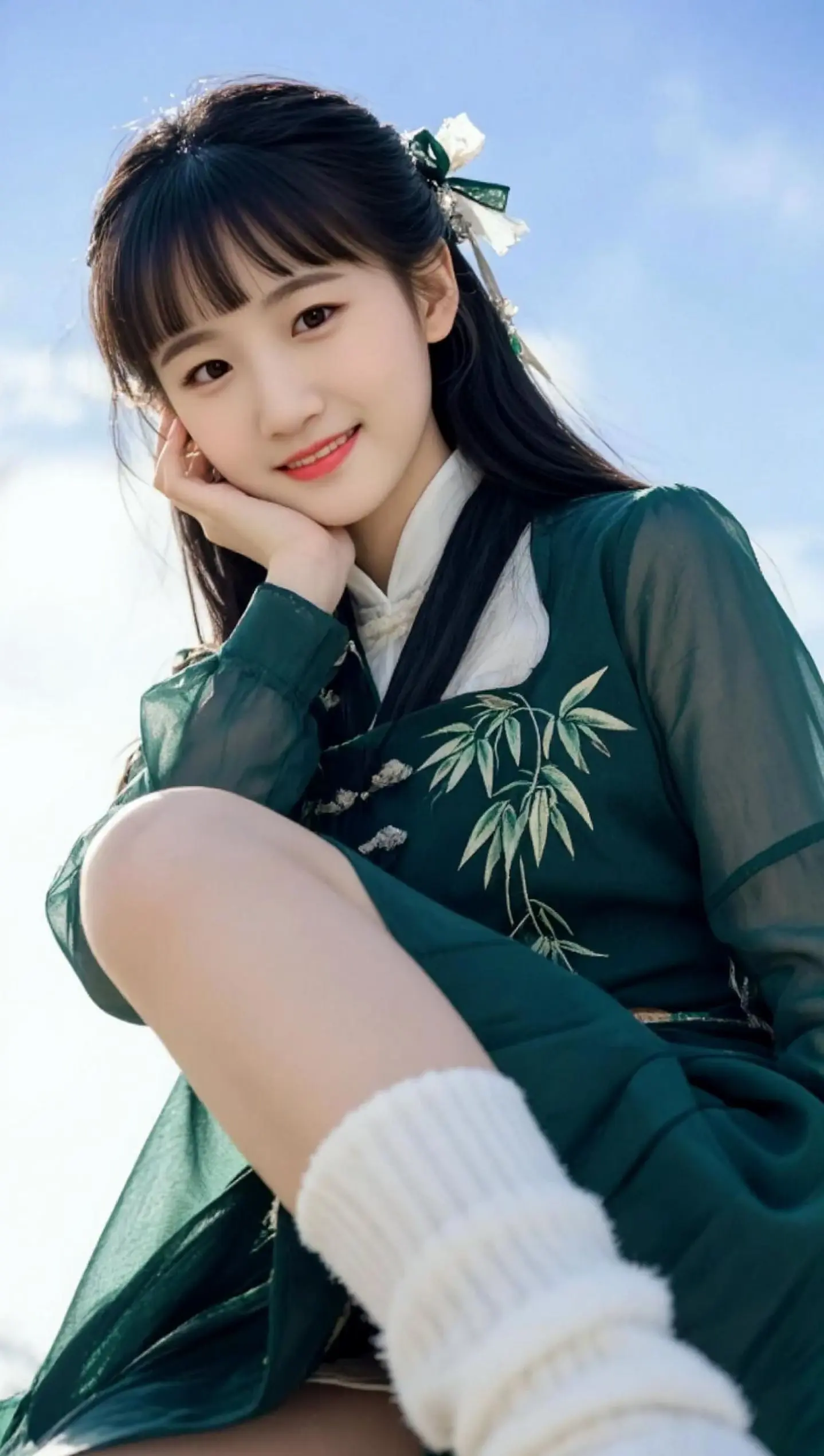 AI清新少女写真 随变ai随便玩