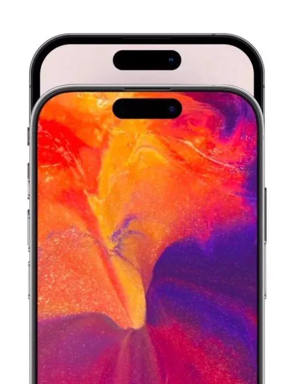 从下面分享的图片中可以看到，正面的设备是 iPhone 15 Pro，而背面的是