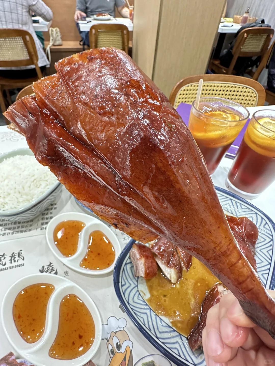 🇭🇰吃完这只烧鹅腿再离开香港！！！