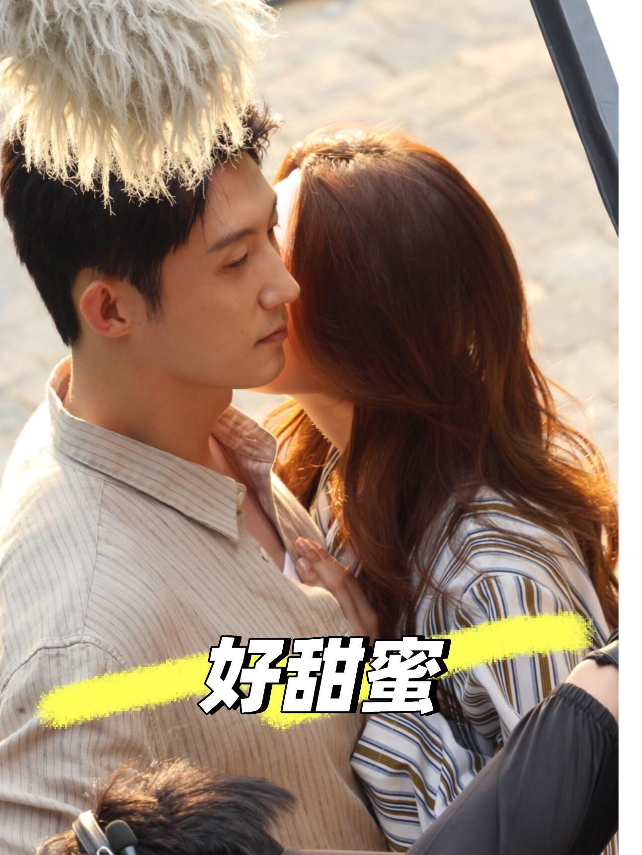 哈哈哈哈，看到一个代拍发的预览图，震惊，变焦拉得好近今天《明川有知夏》拍摄现场又