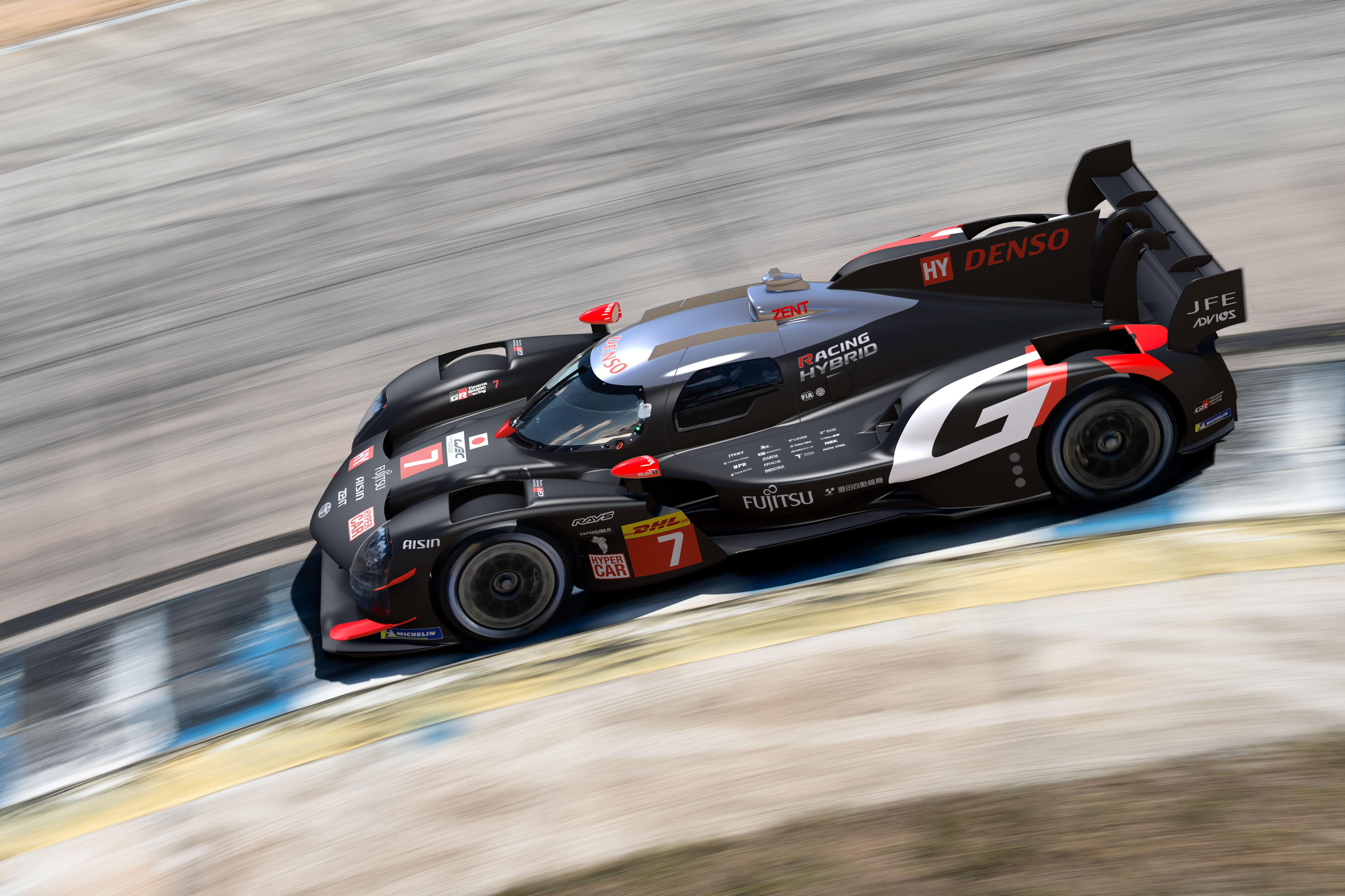 2024赛季#WEC# ，丰田新涂装！！丰田章男表示，丰田一直使用红色和白色，代