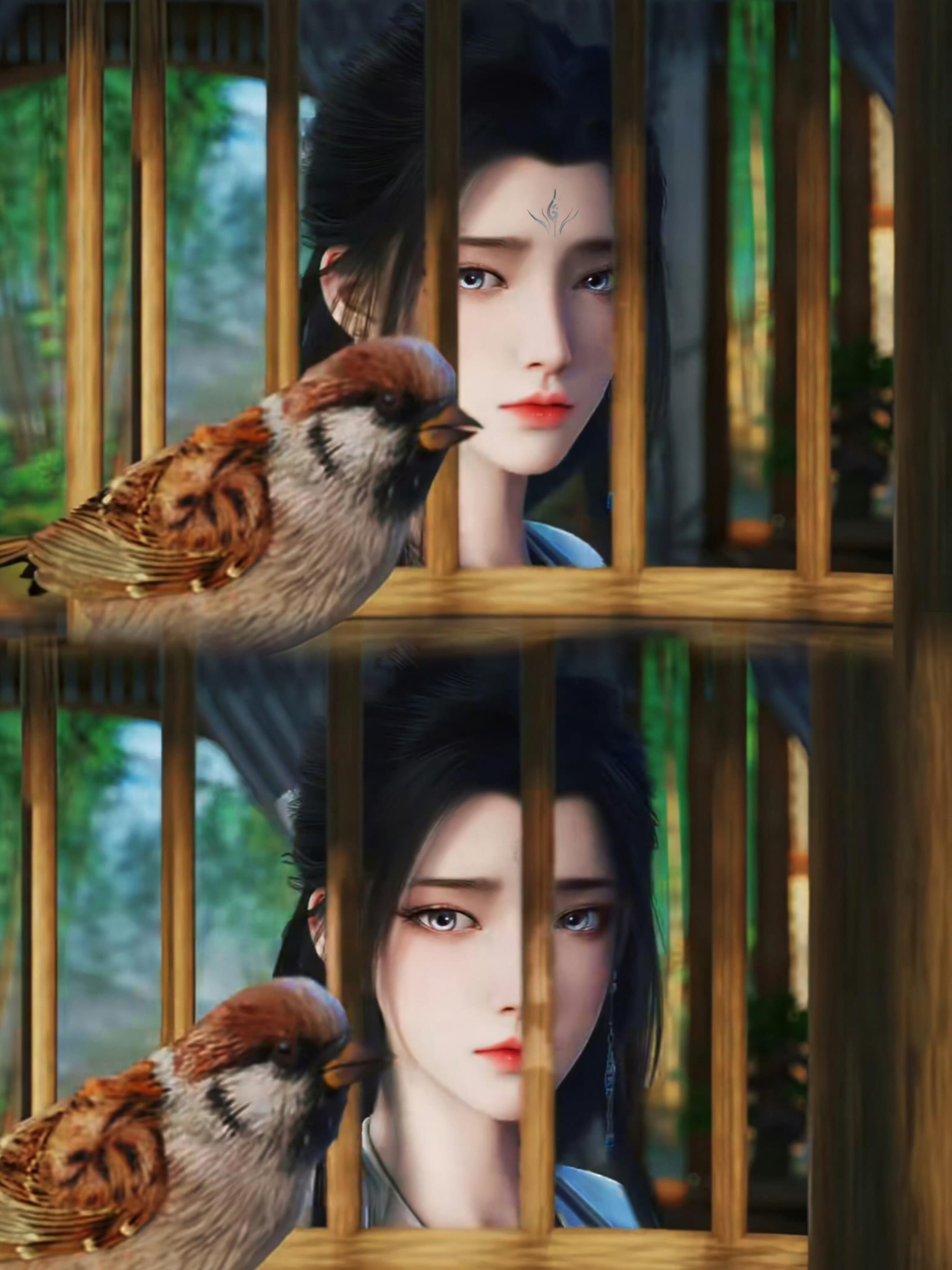 陆雪琪这个镜头是真的美，惊鸿一瞥 