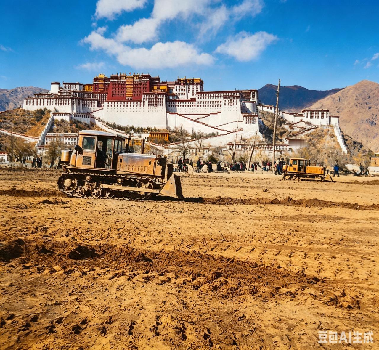 为西藏自治区成立新建布达拉宫广场


1963年，刘丽嘉摄，摄影原作，作者收藏