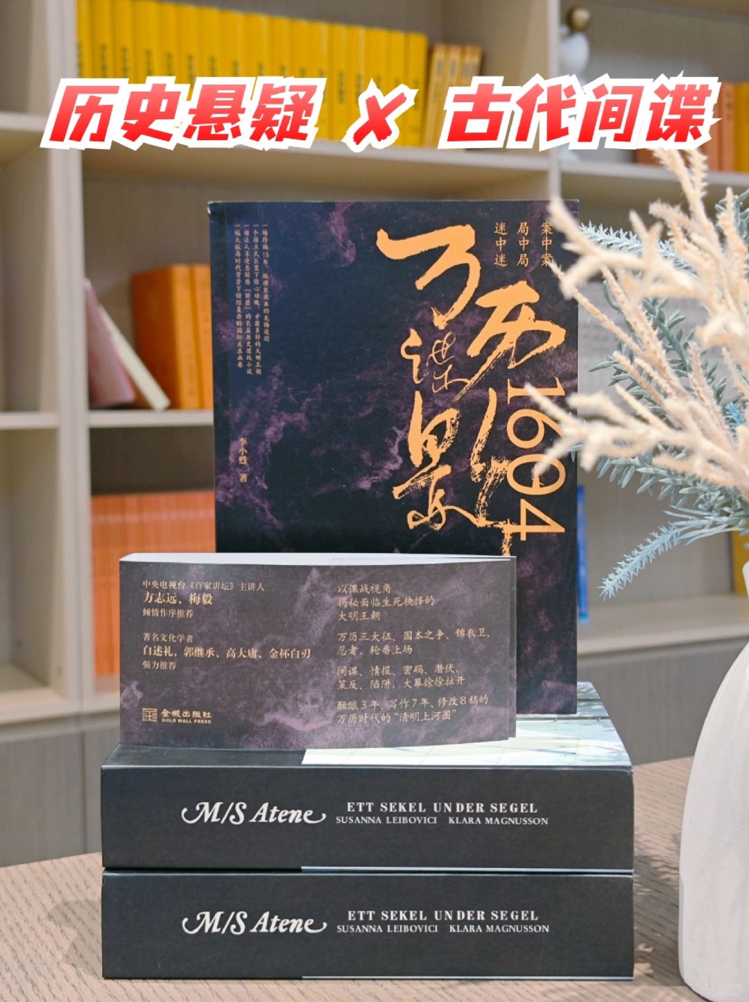 这样的历史悬疑谍战小说，比电视剧更精彩～