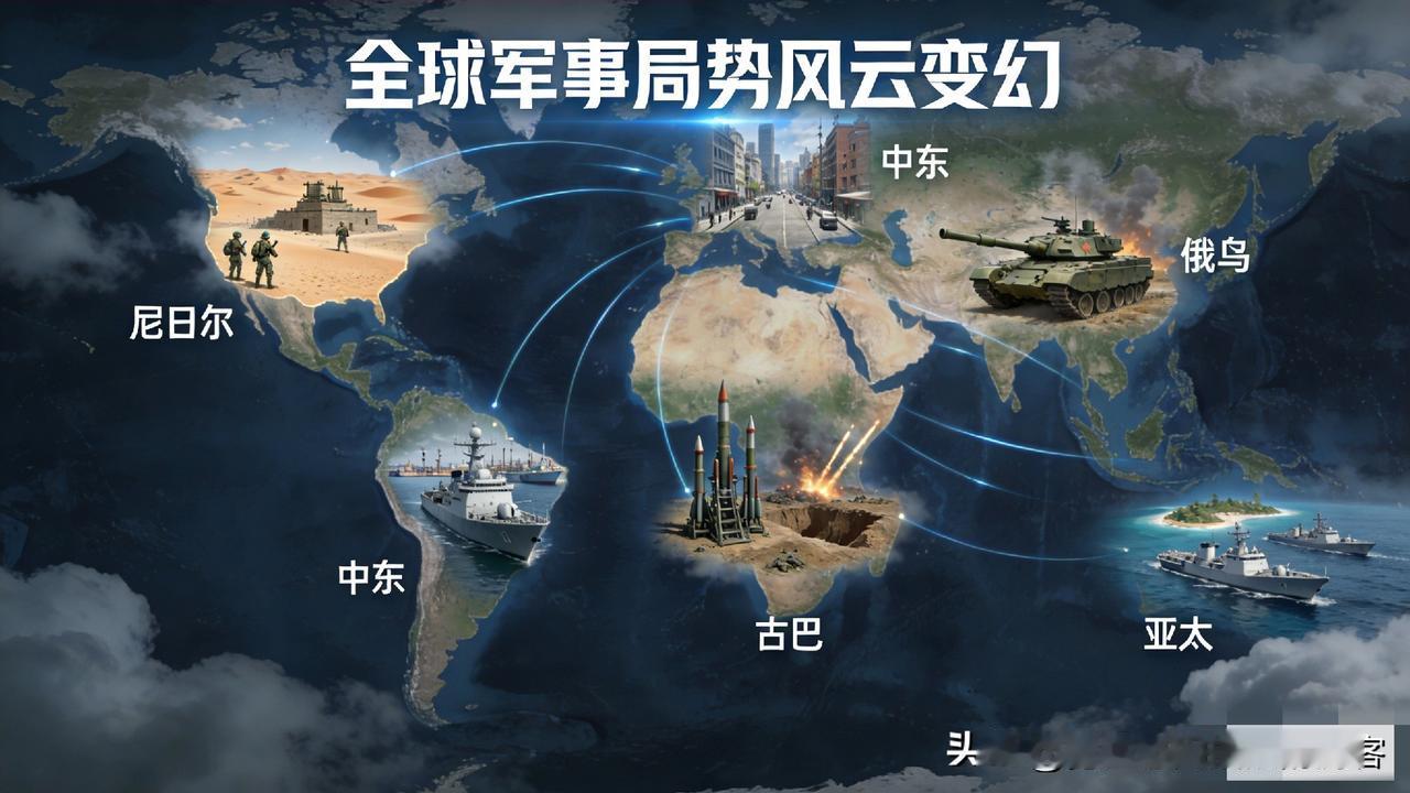 腊月廿八，家家户户都在忙着备年货迎新春，国际军事舞台却接连传出重磅动态，几大热点