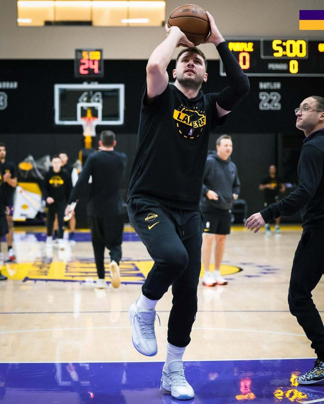 今日训练图湖人国度洛杉矶湖人