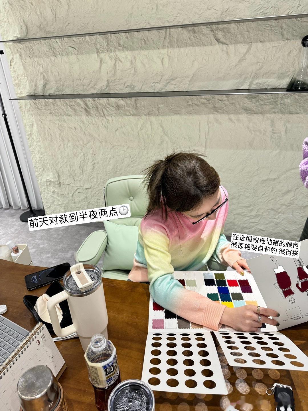 这两天此刻很累很困…但是还有一杆一杆新品需要确认！明天开始就要出差一周了… ​​