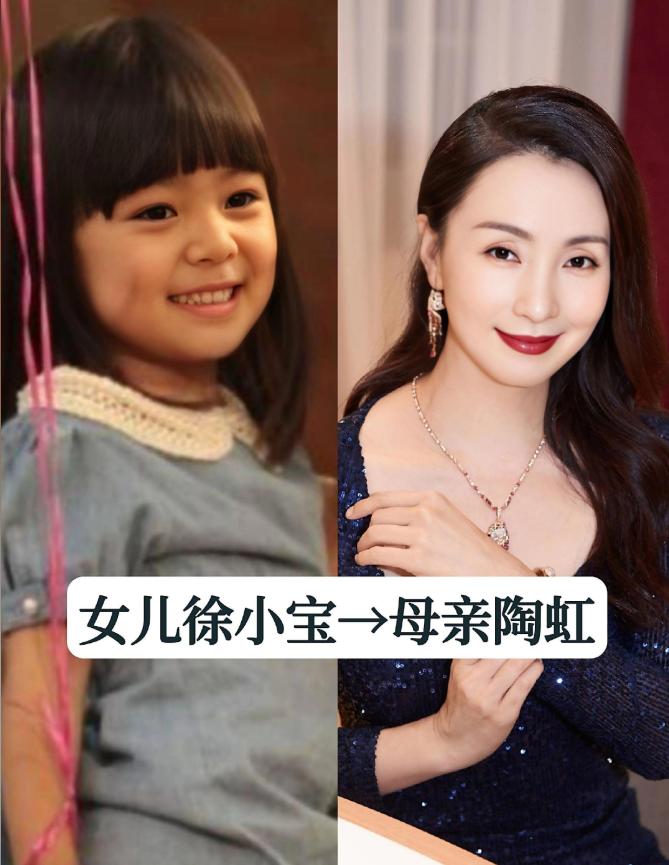 15位漂亮女星和她们的小棉袄，梅婷的女儿气质好，贾静雯的女儿跟她小时候长得一个样