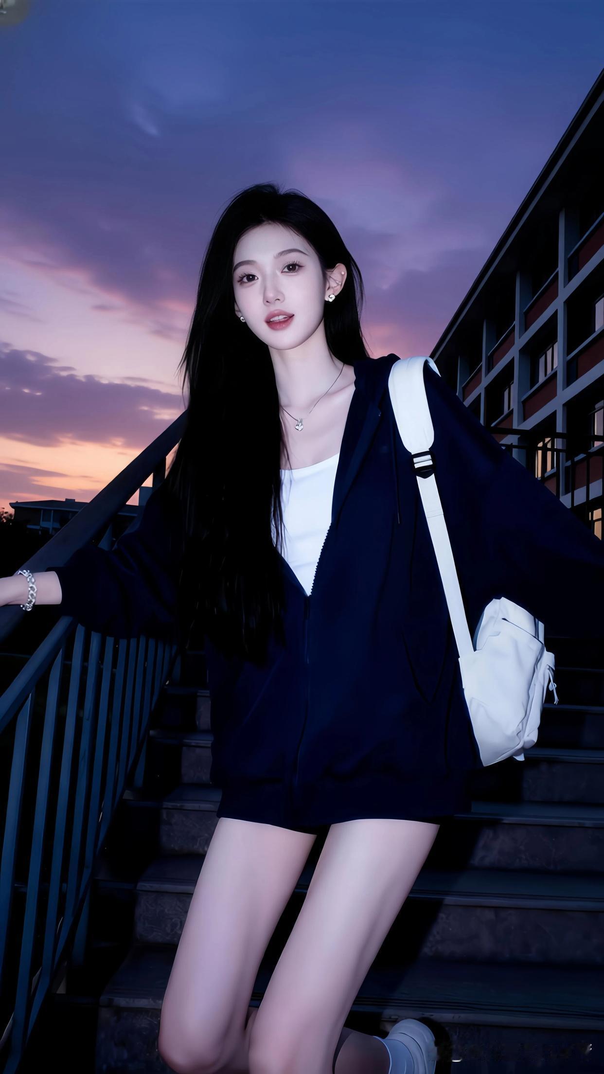 清冷感美女