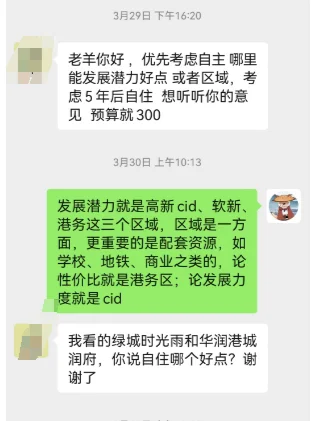 【粉丝提问】老羊你好 ，优先考虑自住哪里能发展潜力好点或者区域，考虑5年后自住 ...
