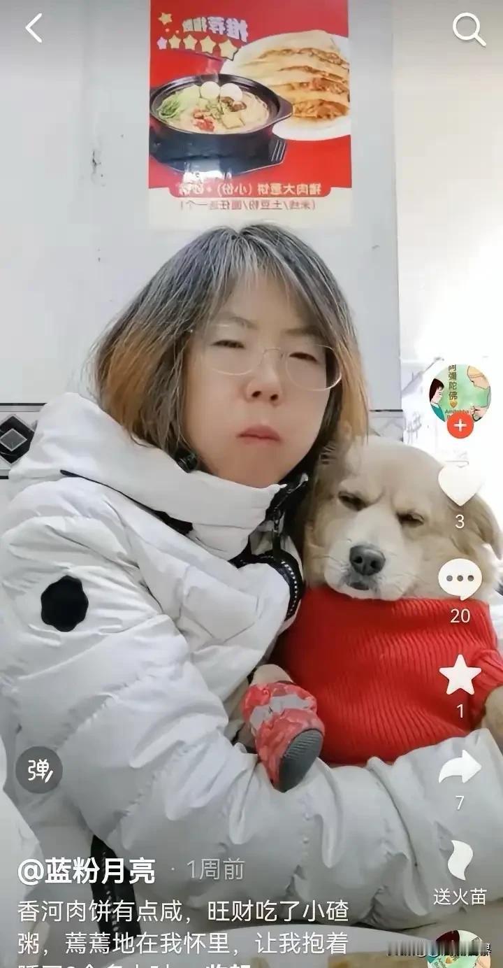 不要让宠物狗成为祸害，对当事女子可行政警告拘留。
北京女子带狗上桌舔食涮肉、事后