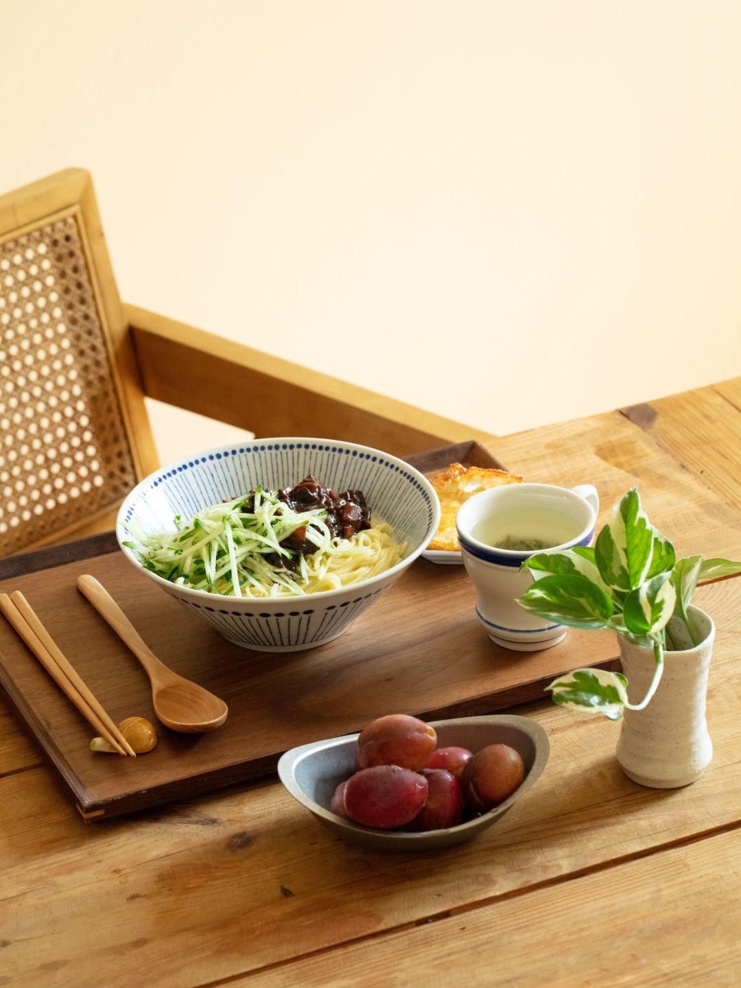 第1446份不重样早餐｜炸酱面