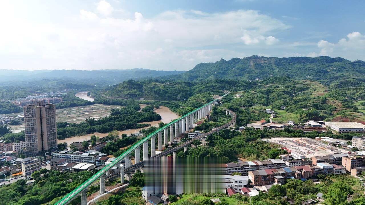 隆泸叙铁路今日通车！西部陆海新通道关键一环打通