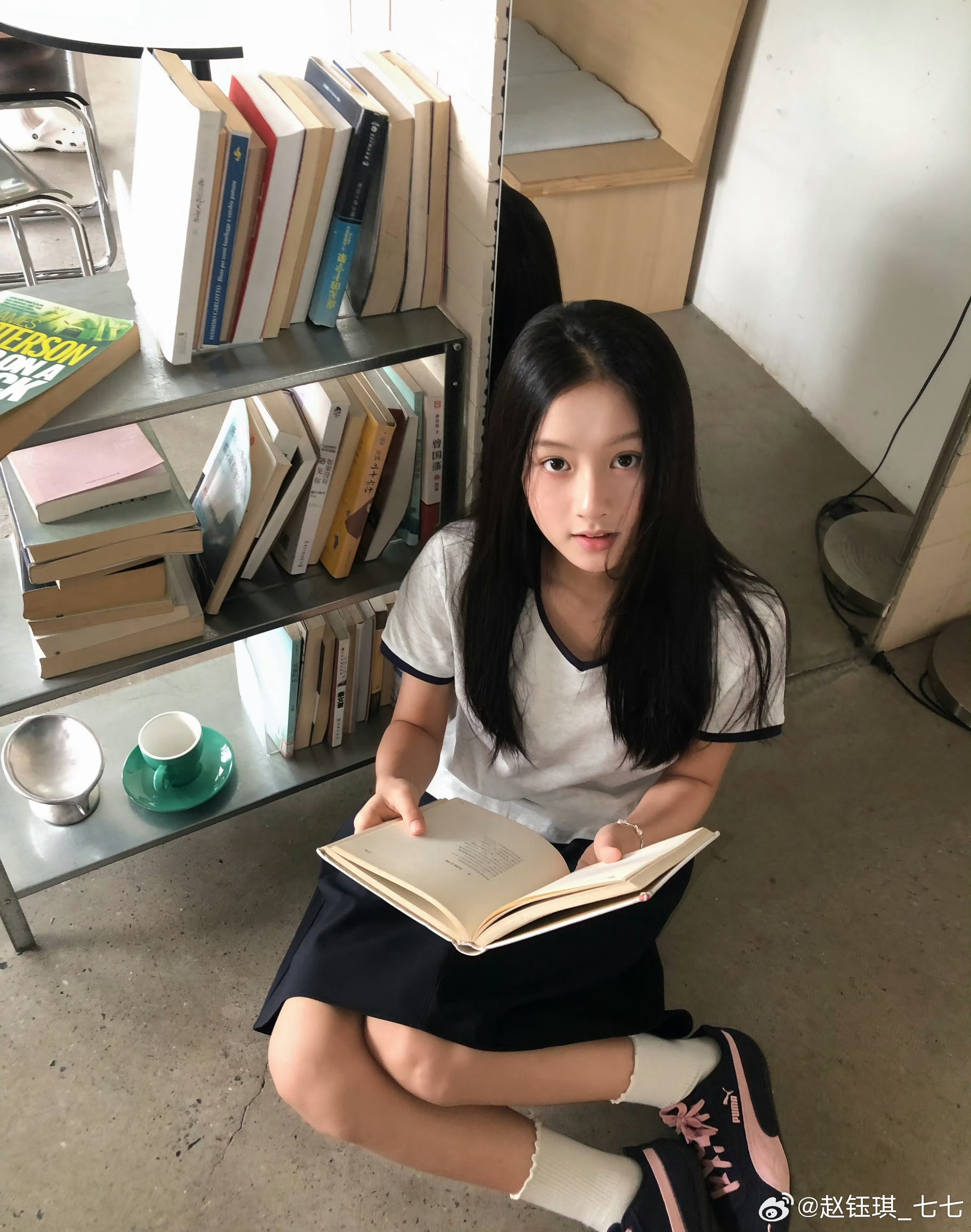七七这组好韩好萌哦 