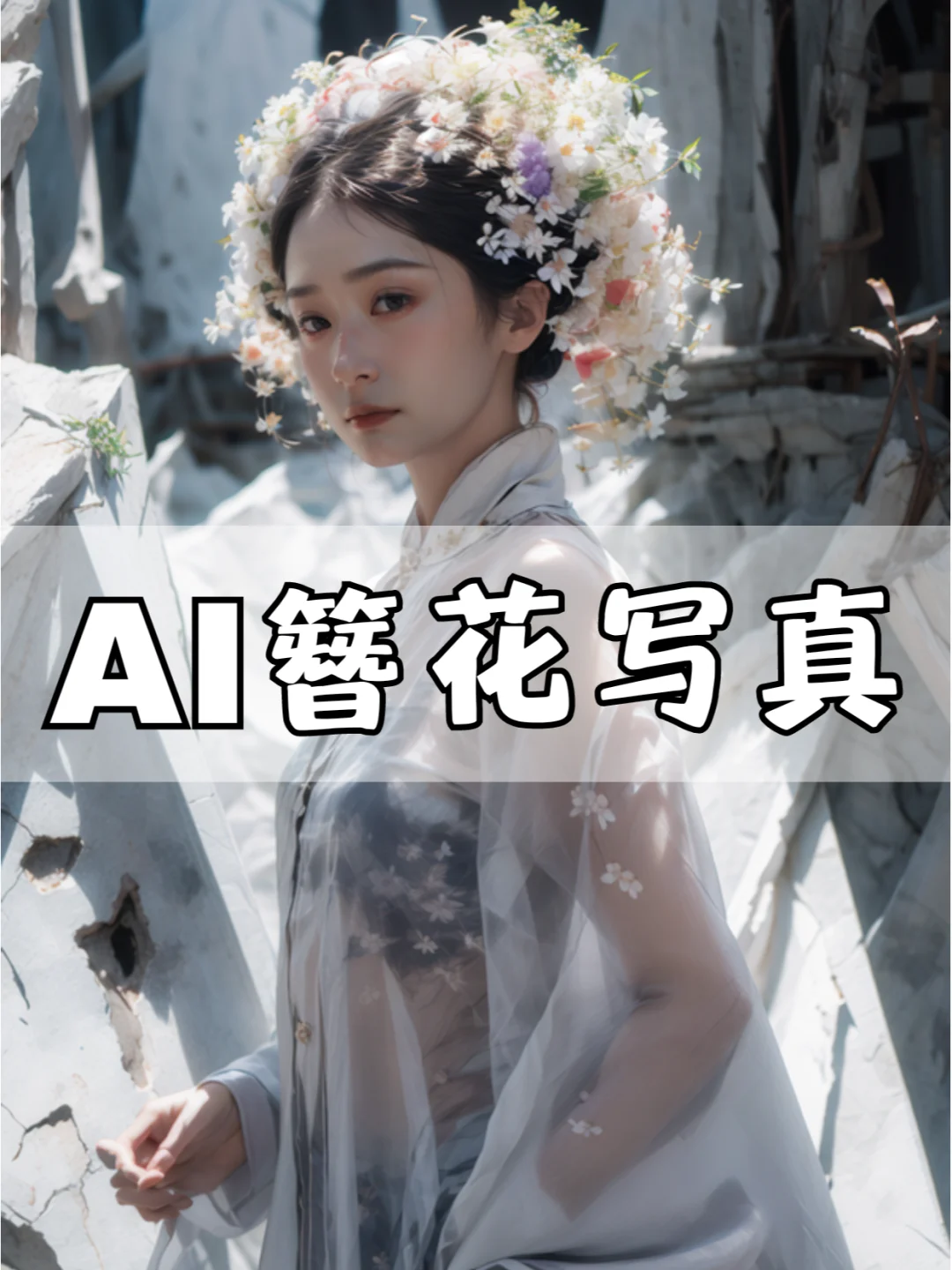 AI簪花写真👀神仙特效一个APP搞定🎨