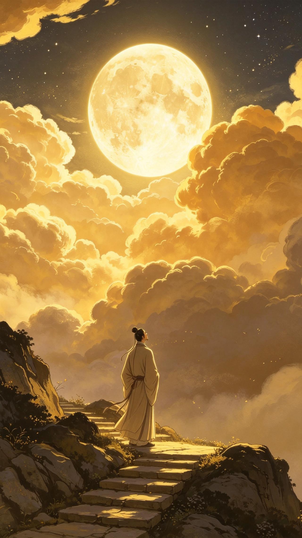 守得云开见月明！
你终将一个人走过那个黑夜！然后慢慢习惯一个人，慢慢习惯了黑夜！