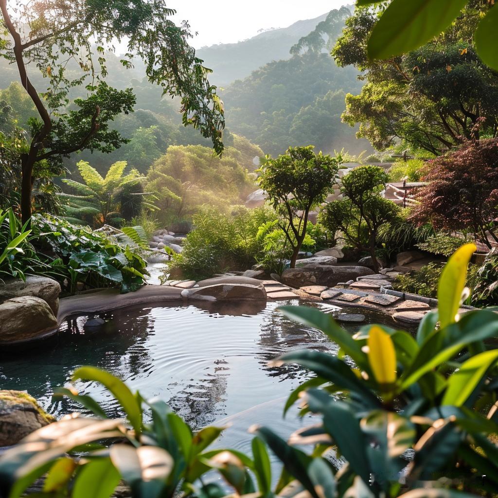 🌟 探索户外温泉，尽享药疗之魅 🌟
走进大自然的怀抱，沐浴在户外温泉中，不仅