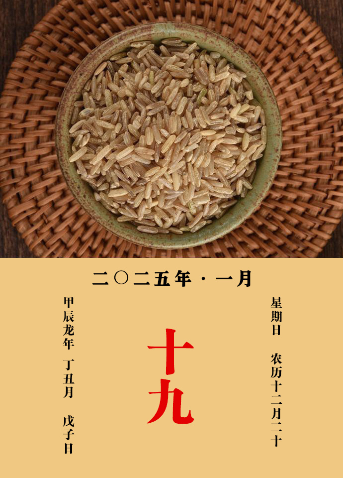 每天一味中草药  粳米，味味甘，性平，归脾、胃、肺经。主治：补中益气，健脾和胃，