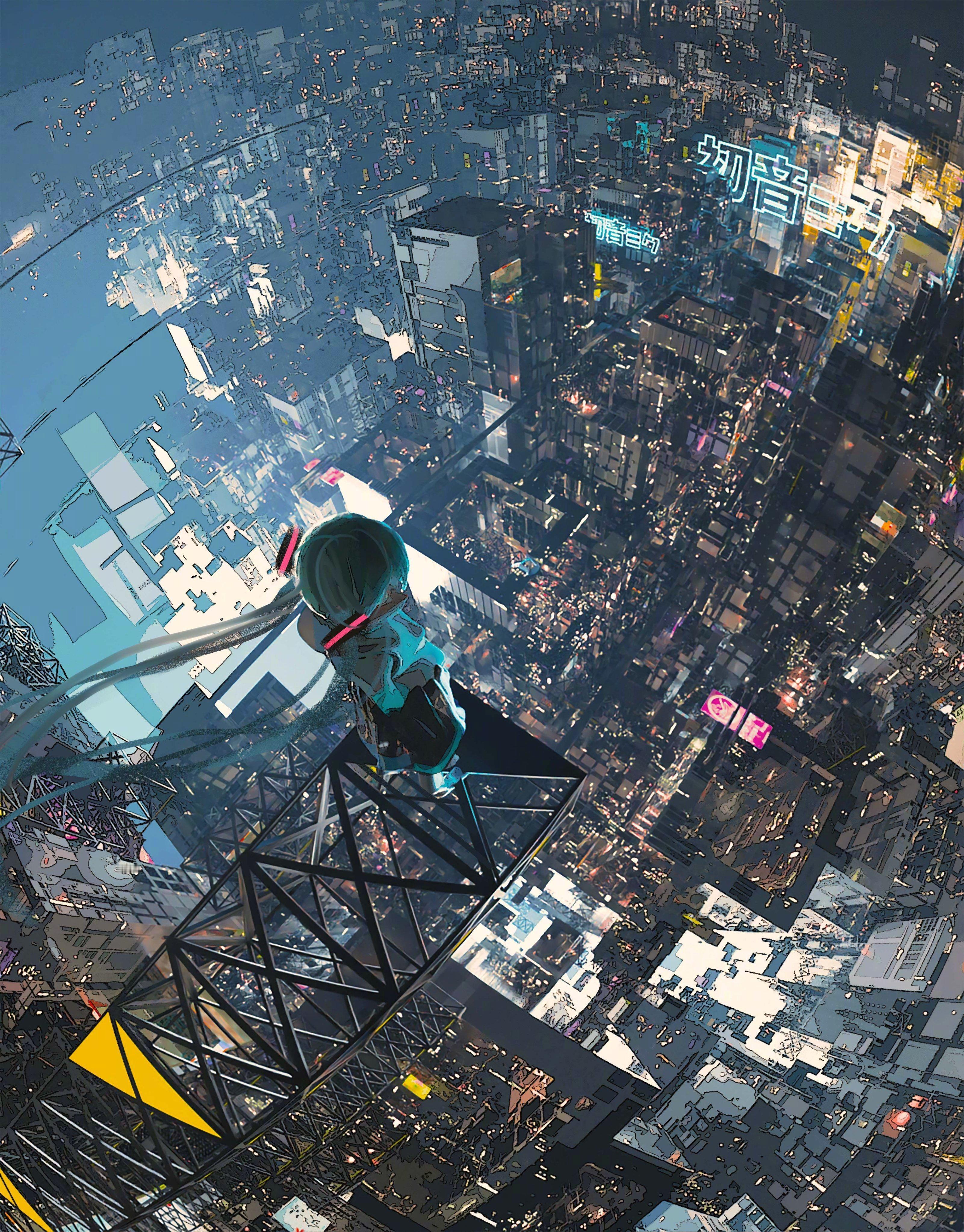 初音未来 (via.Yuji twi:hoteiblender) 