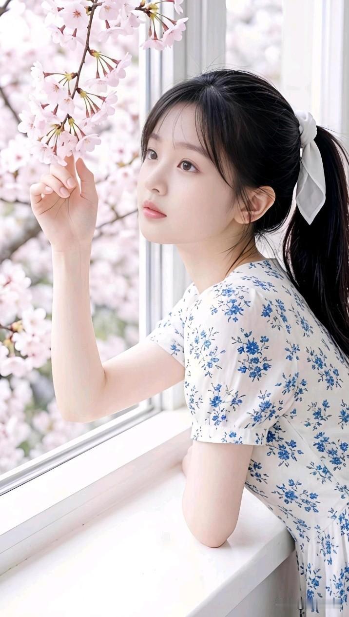 七绝~~~春日闲情

独倚芸窗赏百花，余光一瞥见新芽。

春枝慢剪香芬撷，共入鸣