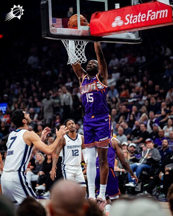 威廉姆斯暴力炸框！！！菲尼克斯太阳[超话] ｜旭日东升｜太阳vs灰熊  ​​​