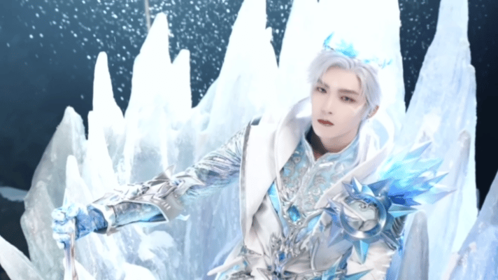 侯明昊身披战甲的神侯明昊标准建模脸这张脸好绝！ 